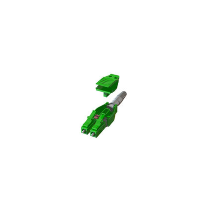 2.0mm LC Uniboot Connector With Tool Less Polarity Reversal Push Pull Mechanism