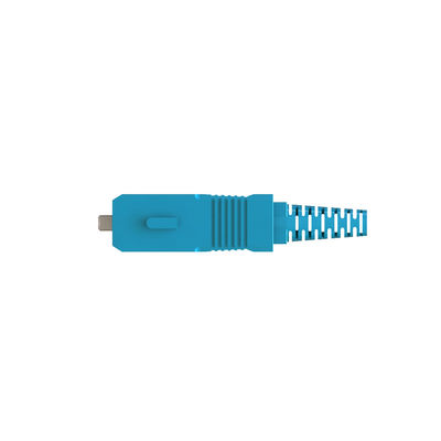 SC Short Boot Fiber Optic Connector Om3 z typem światłowodu multimodowego
