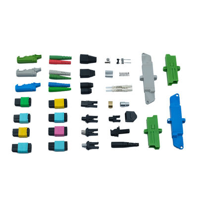 Dobra cena. 12 / 16 / 24 Rdzeń MPO Łącznik przewodu patch Multimode Fiber Optical Cable Connector w Internecie